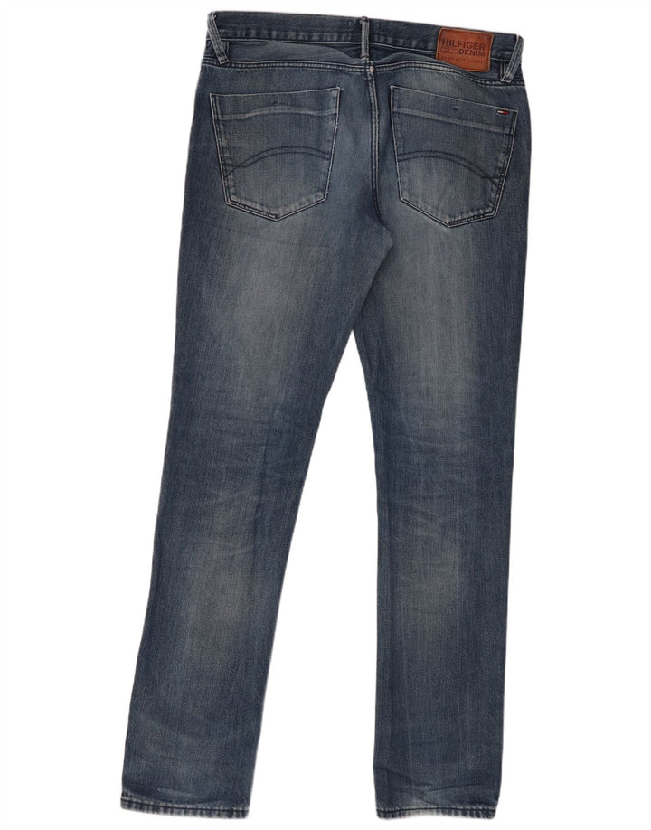 Tommy Hilfiger Herren Slim Jeans W33 L34 Marineblau