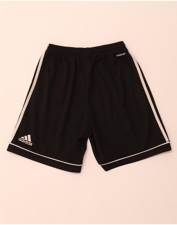 ADIDAS Damen Aeroready Sport Shorts UK 10 Small Schwarz Polyester
