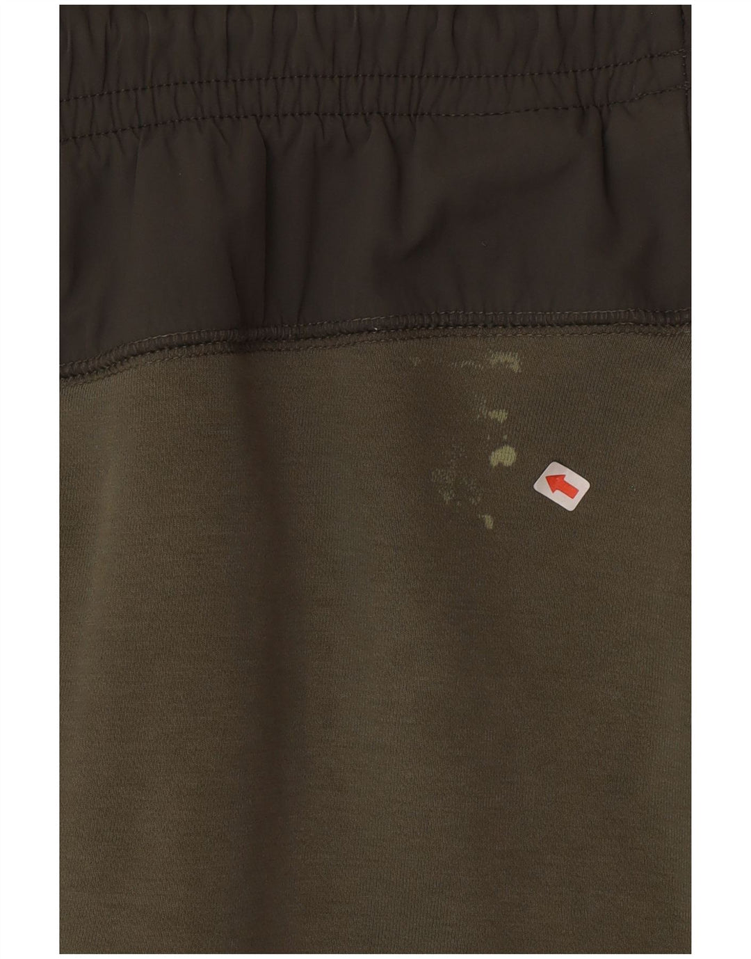 Nike Herren-Trainingshose, groß, grüne Colourblock-Baumwolle