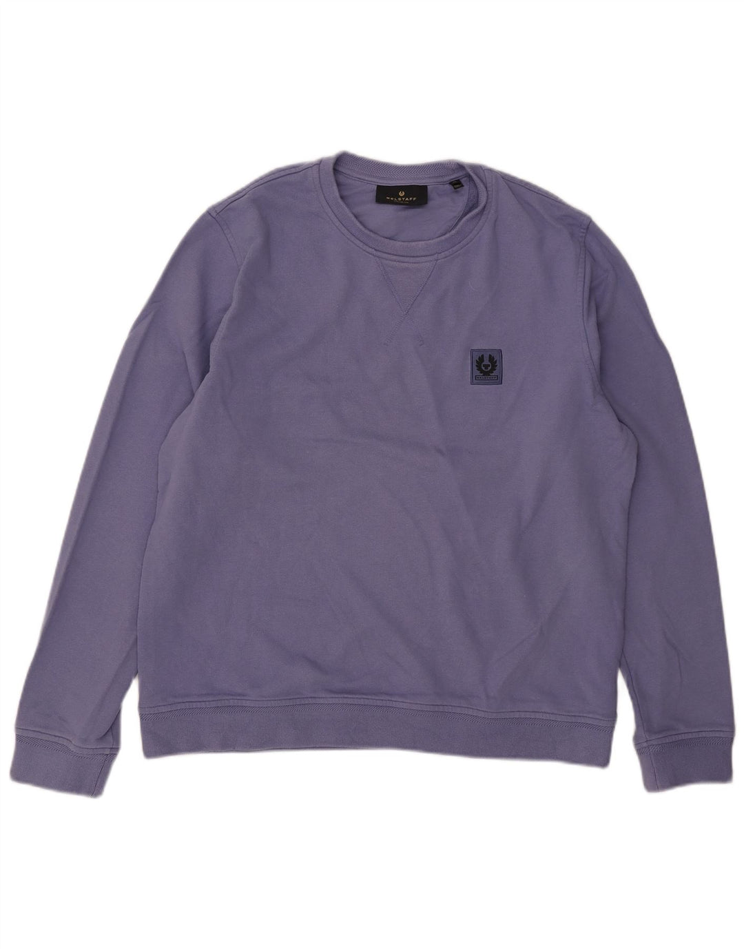 Belstaff Herren Sweatshirt Pullover XL Lila Baumwolle