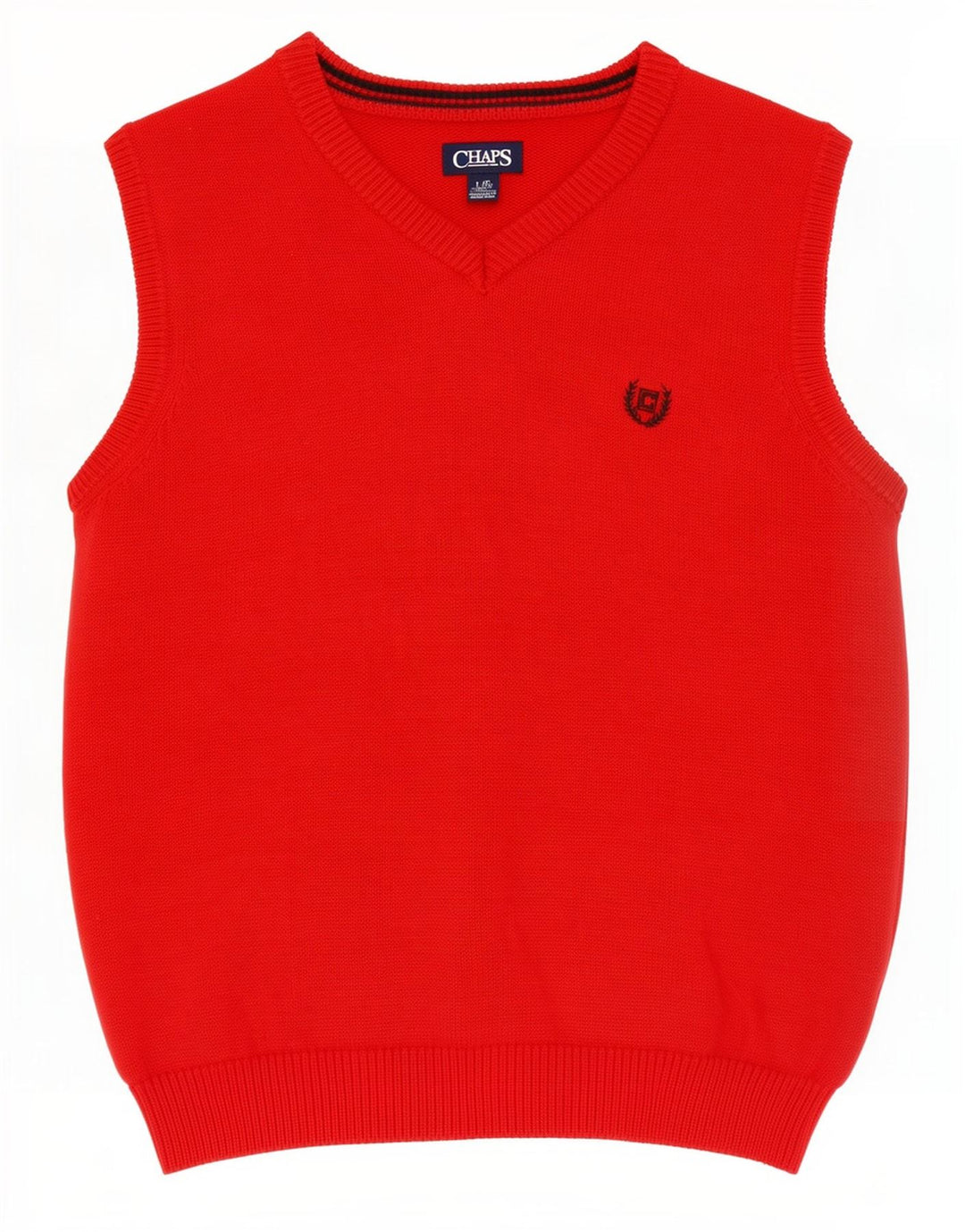 Chaps Tanktop für Jungen, 12–13 Jahre, groß, aus roter Baumwolle