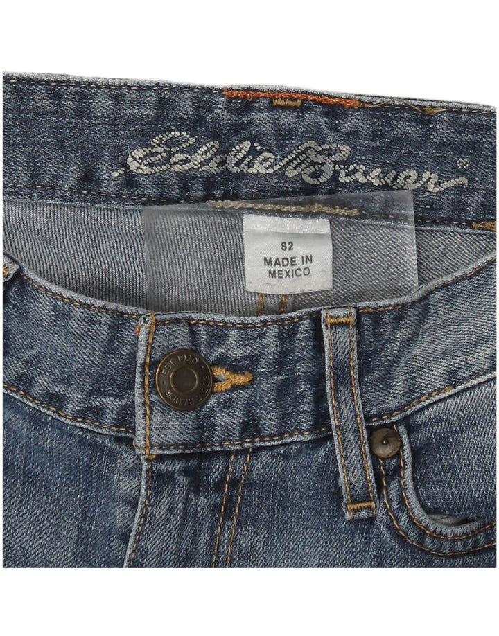 EDDIE BAUER Damen Bootcut-Jeans, Größe S, W26, L29, Blau