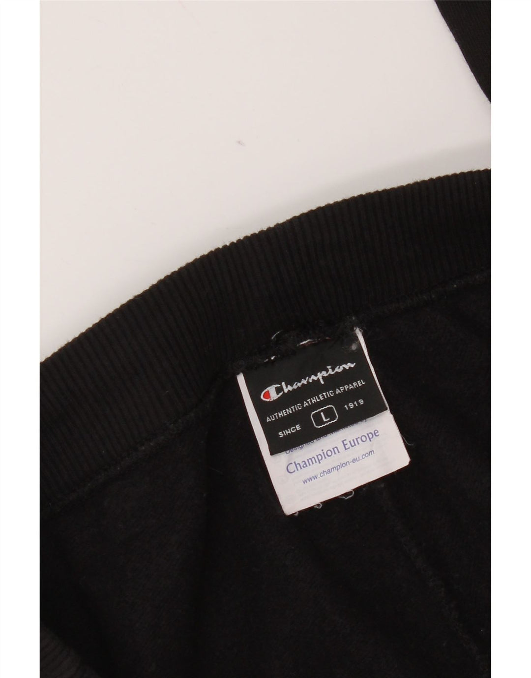 Champion Herren-Trainingshose, große schwarze Baumwolle