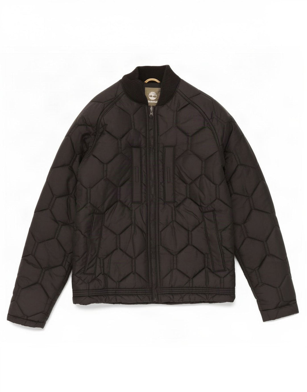 Timberland Herren Steppjacke UK 36 Small Schwarz Nylon