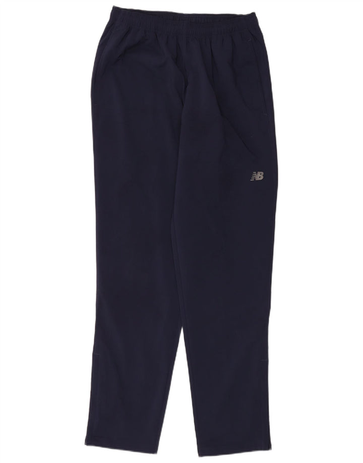 New Balance Herren-Trainingshose, Mittelblau, Polyester