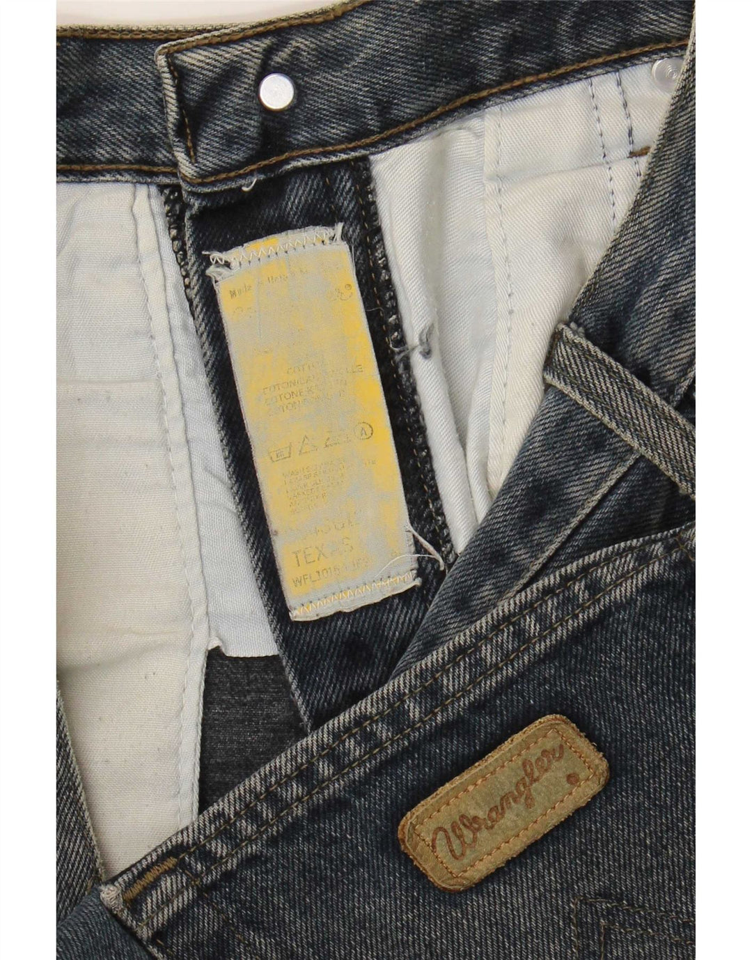 Wrangler Herren Texas Straight Jeans W32 L31 Blaue Baumwolle