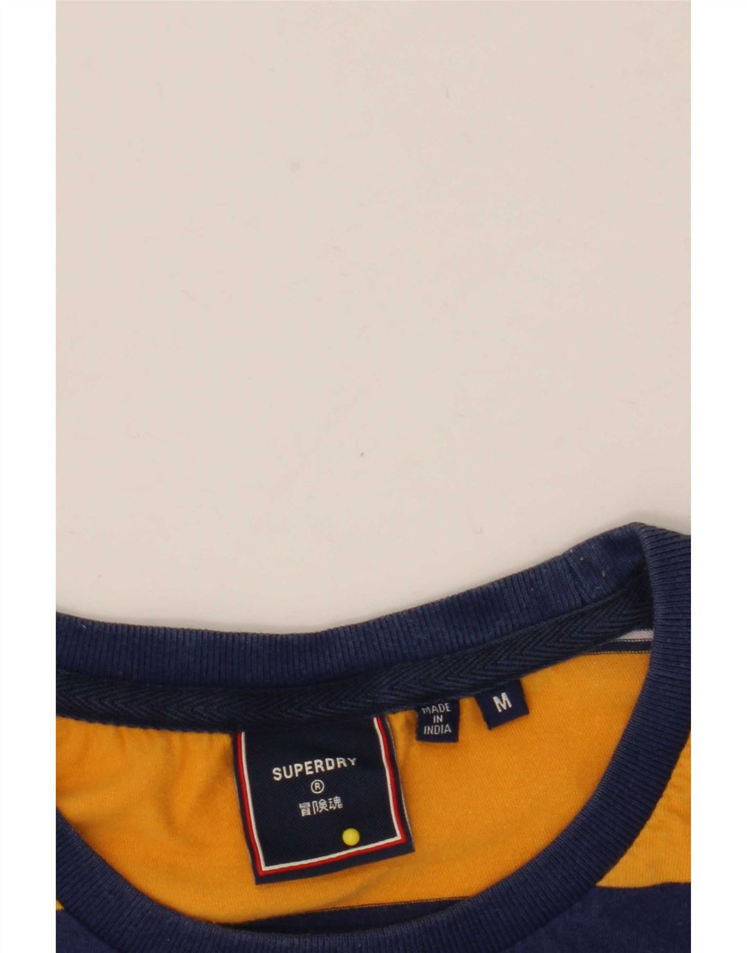 Superdry Herren T-Shirt Top Mittelgelb
