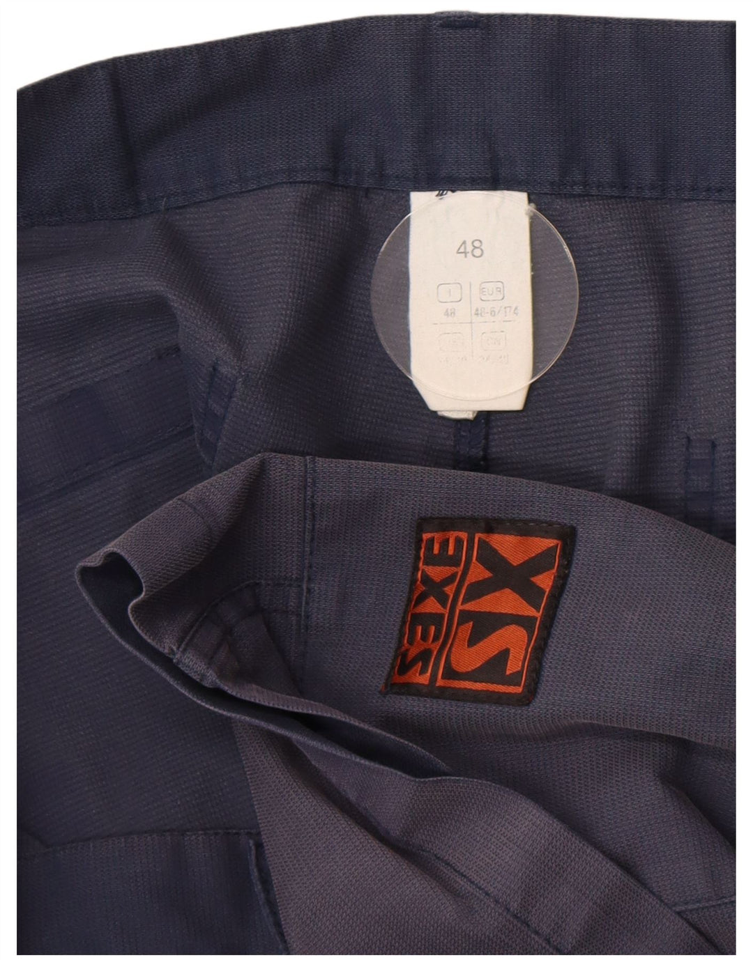 XS Exes Herren Cargoshorts IT 48 Medium W38 Marineblau