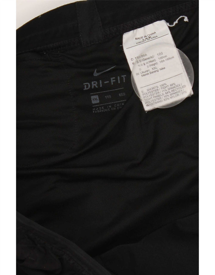 Nike Herren Dri Fit Sport Shorts 2XL Schwarz Polyester