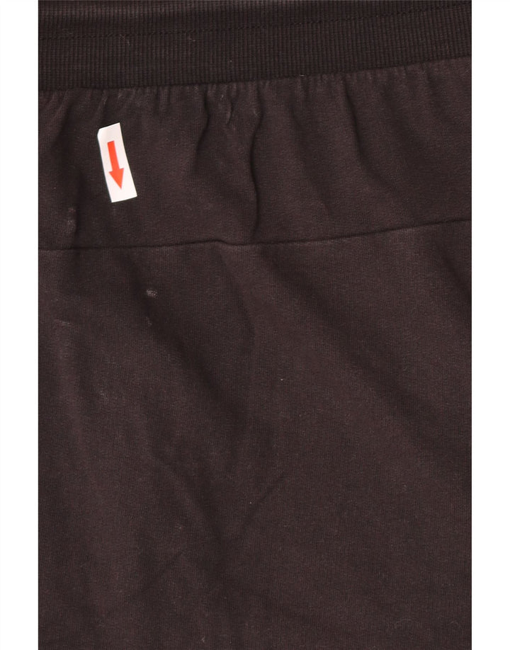 Puma Damen Graphic Sport Shorts 2XL Schwarz Baumwolle