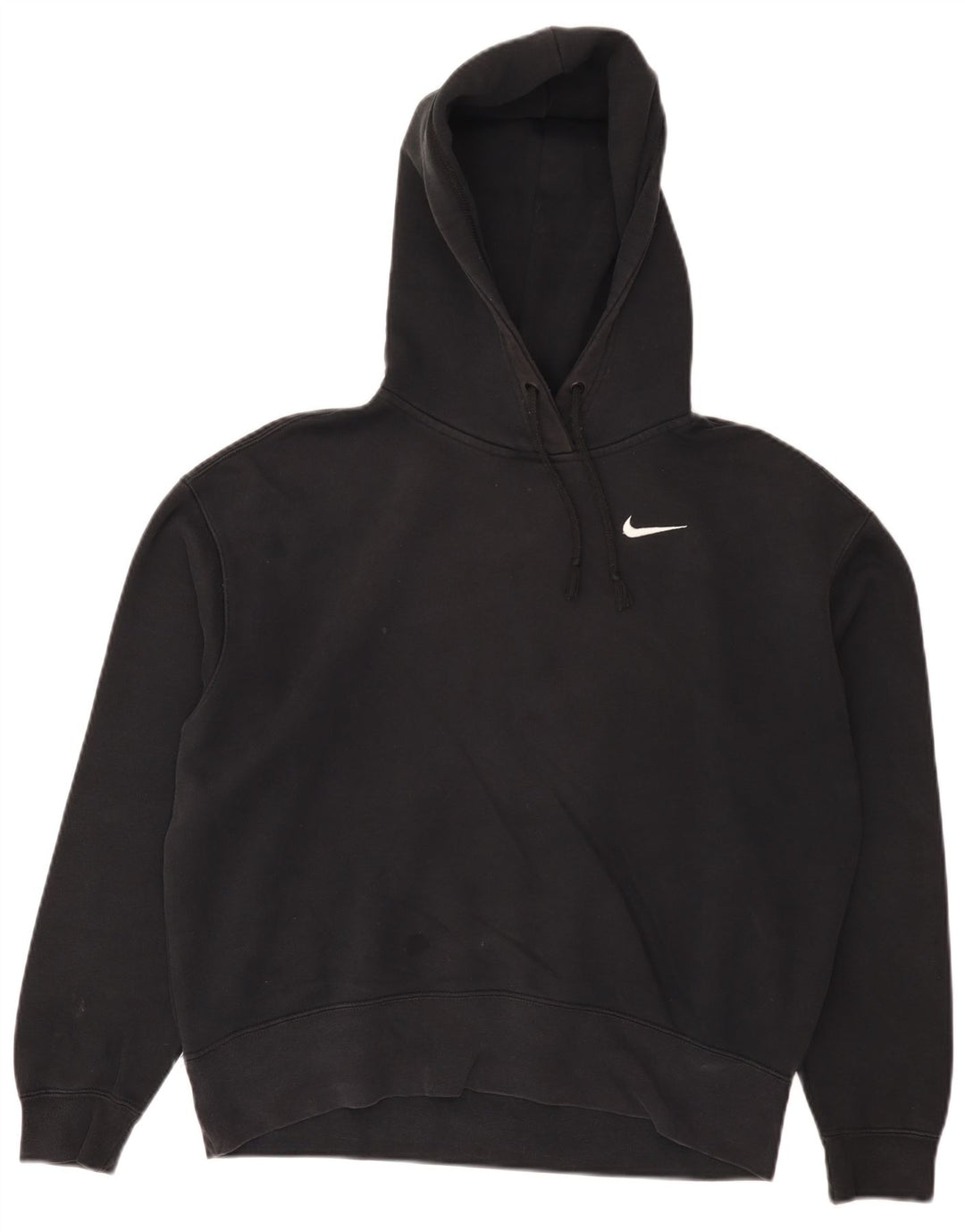 Nike Damen Kapuzenpullover, Größe S, Schwarz, Baumwolle