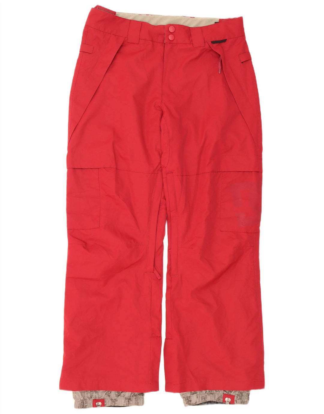 DC Herren Skihose Mittelrotes Polyester