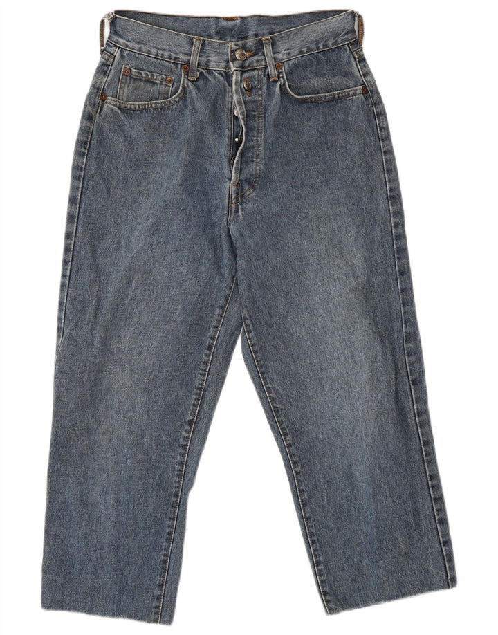 REPLAY Damen-Jeans 901 mit normaler Passform, verkürzte Passform, W28, L23, Blau