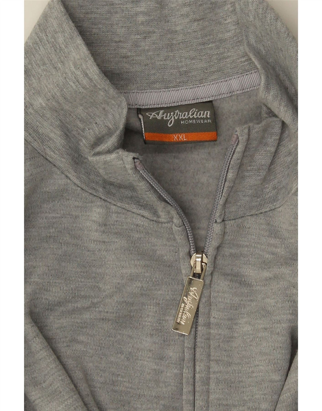AUSTRALIAN L'ALPINA Herren-Trainingsanzug-Oberteiljacke 2XL Grau meliert