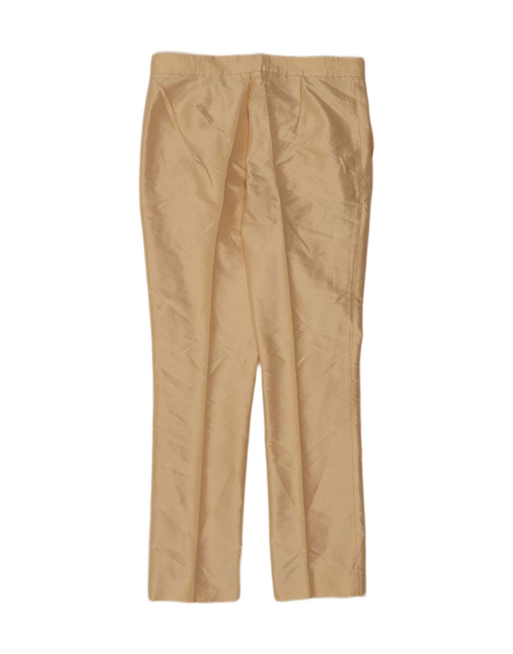 Aspesi Damen Slim Chino-Hose IT 42 Medium W30 L29 Beige Seide
