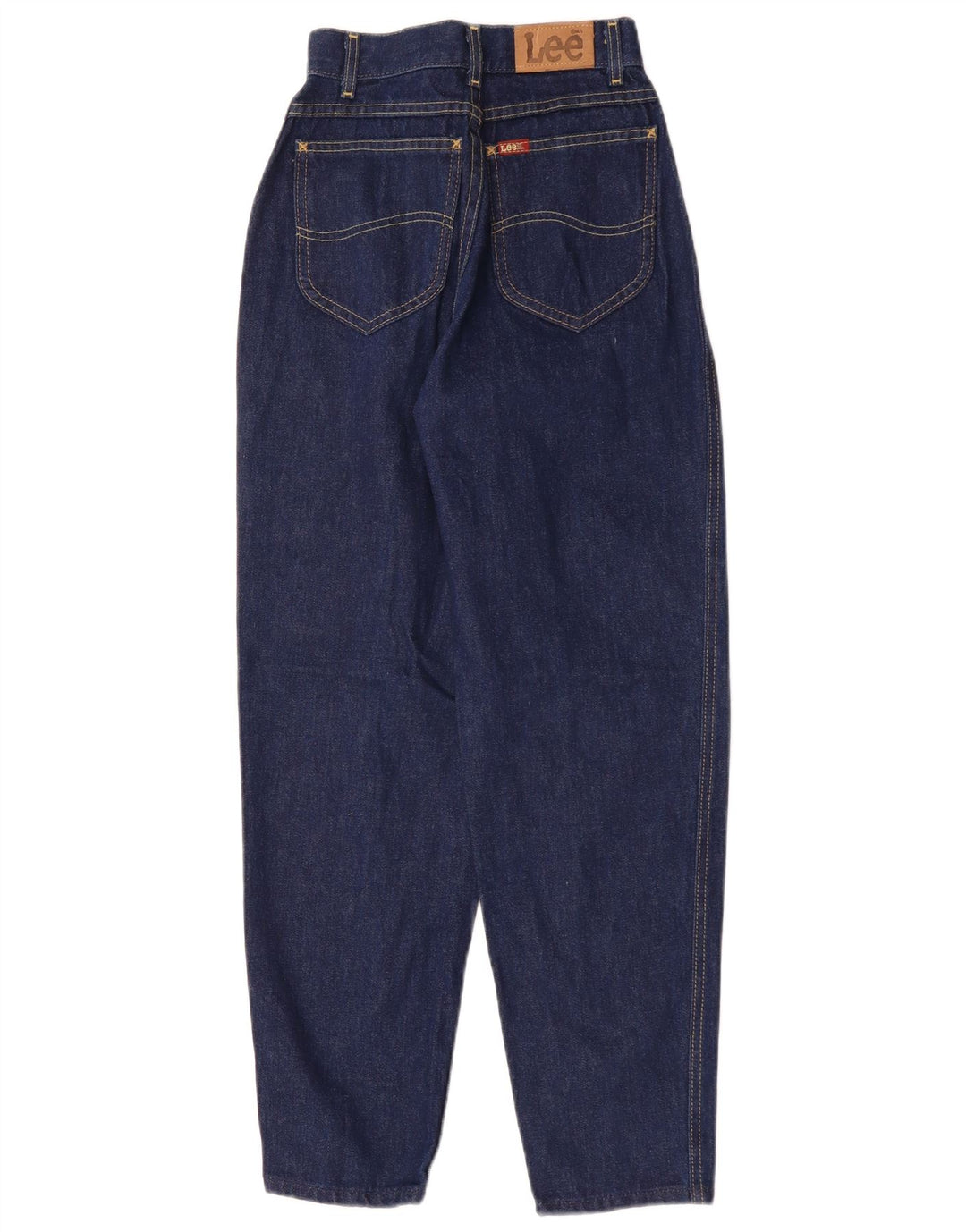 LEE Damen High Waist Tapered Jeans W22 L27 Marineblau