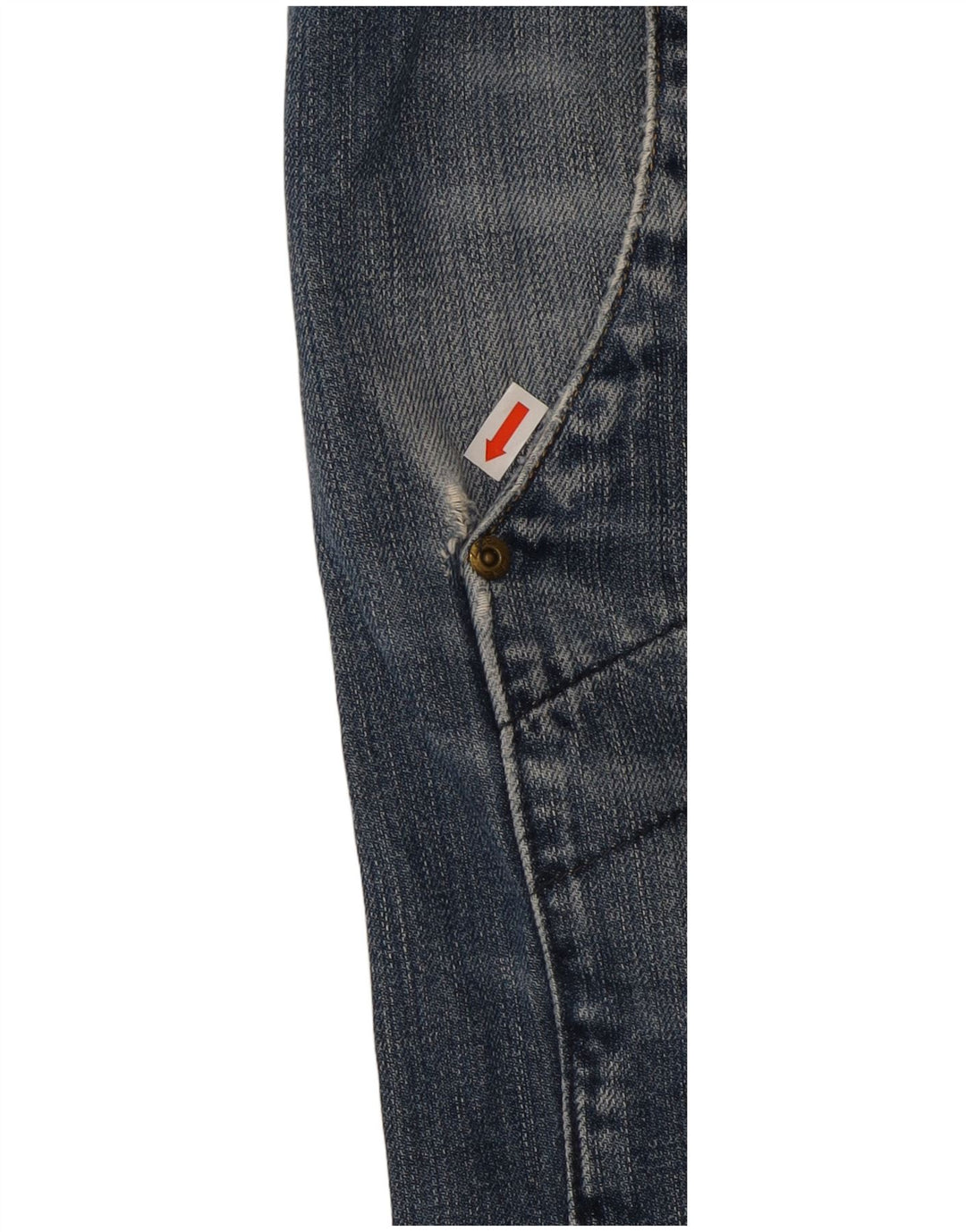 LEE Herren Whizit Denim Shorts W32 Mittelblaue Baumwolle