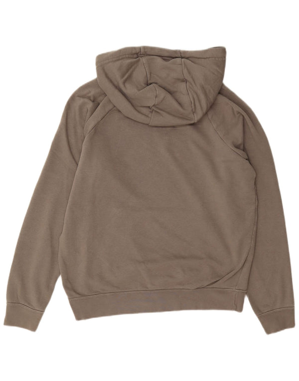 Nike Damen-Kapuzenpullover in Übergröße, Gr. 10, Größe S, Grau, Baumwolle
