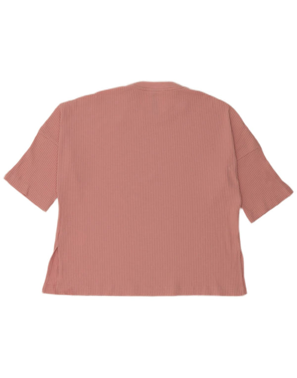Adidas Mädchen T-Shirt Top 14-15 Jahre rosa Baumwolle