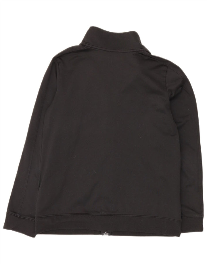 Under Armour Jungen-Trainingsanzug-Top-Jacke, 11–12 Jahre, groß, schwarzes Polyester