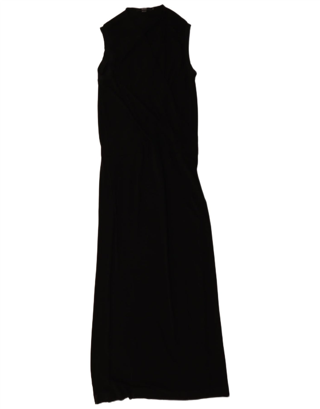 Ärmelloses Damen-Maxikleid von Seventy IT 46 Large Schwarze Viskose