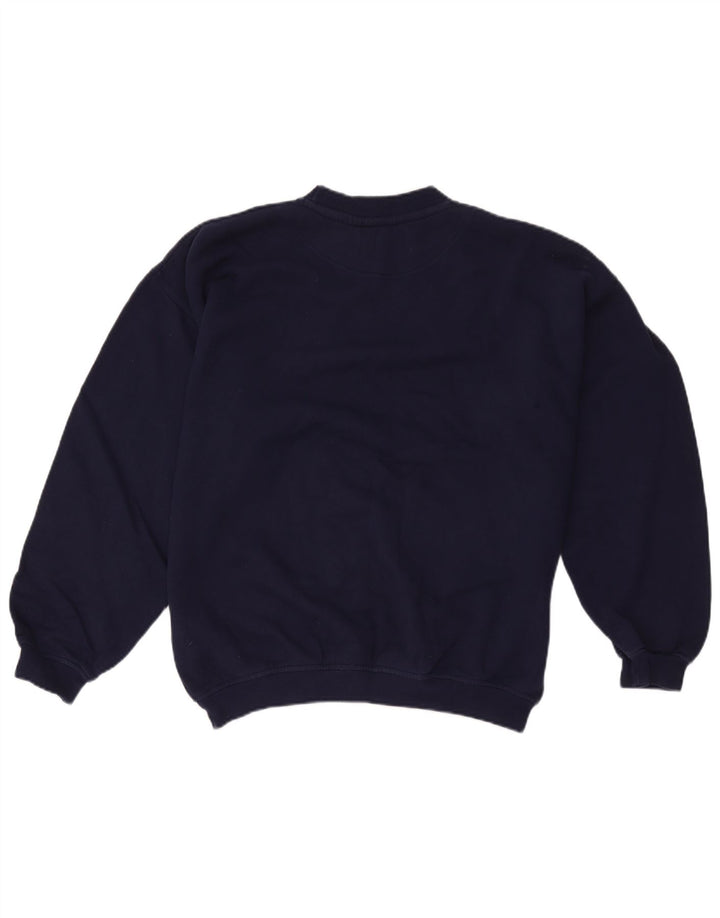 Lotto Herren-Sweatshirt, mittelgroß, marineblau, Baumwolle