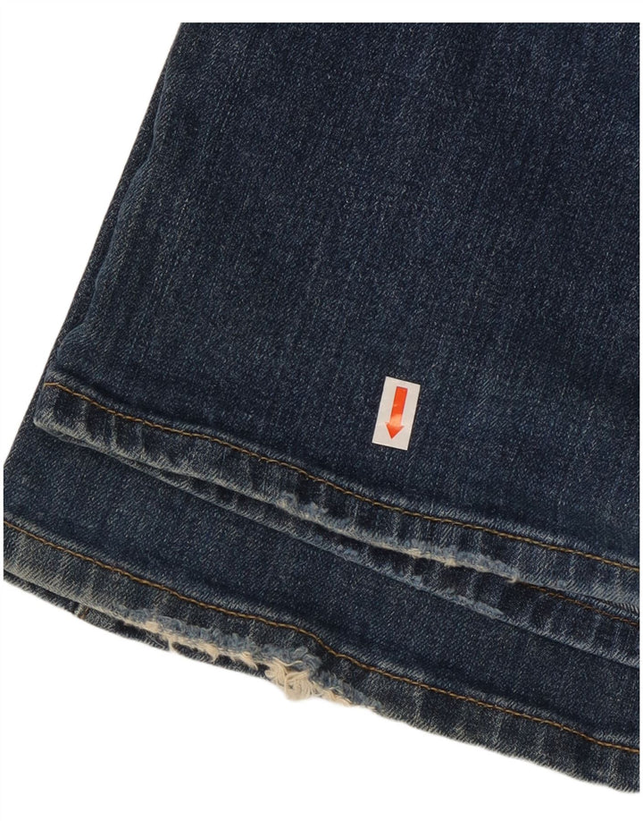 LEVI'S Damen 515 Bootcut Jeans US 10 Large W32 L31 Blaue Baumwolle