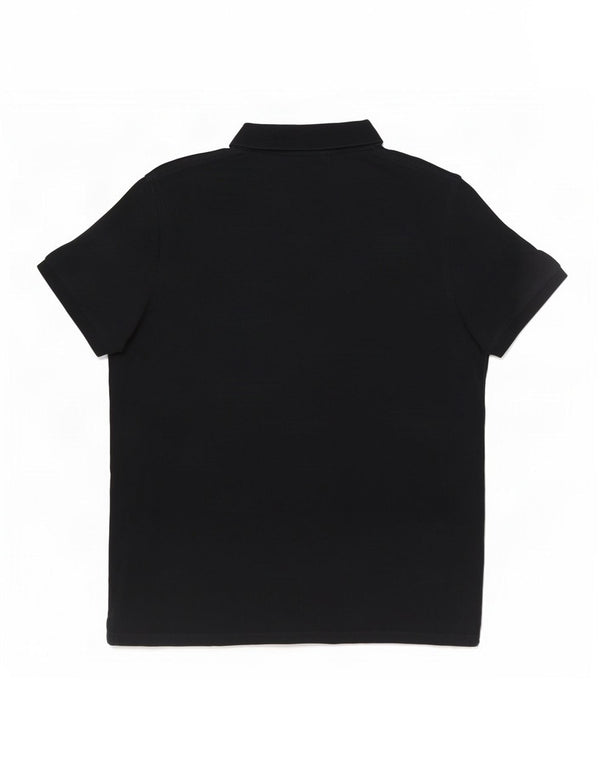 Gant Herren-Poloshirt mit Grafik, groß, aus schwarzer Baumwolle