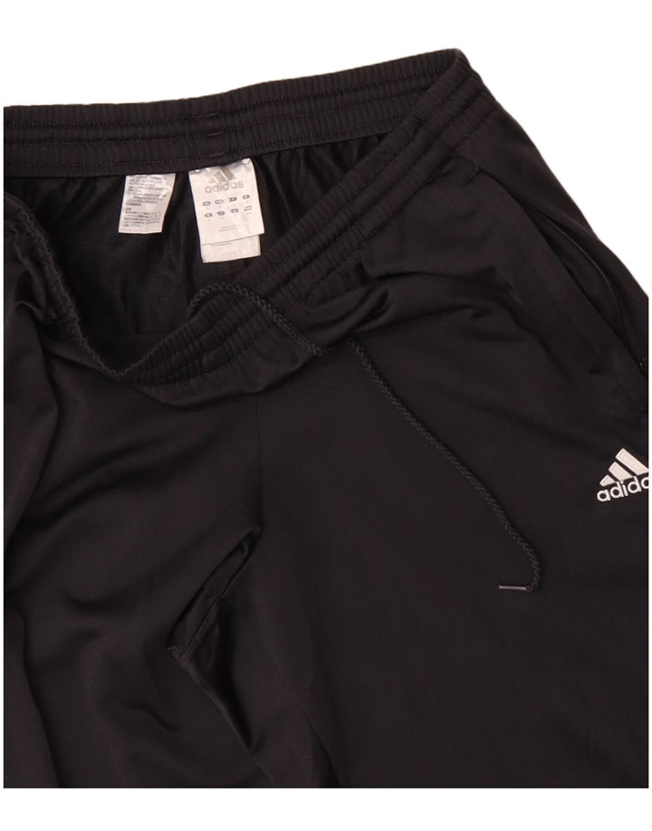 Adidas Herren-Trainingshose aus mittelgrauem Polyester
