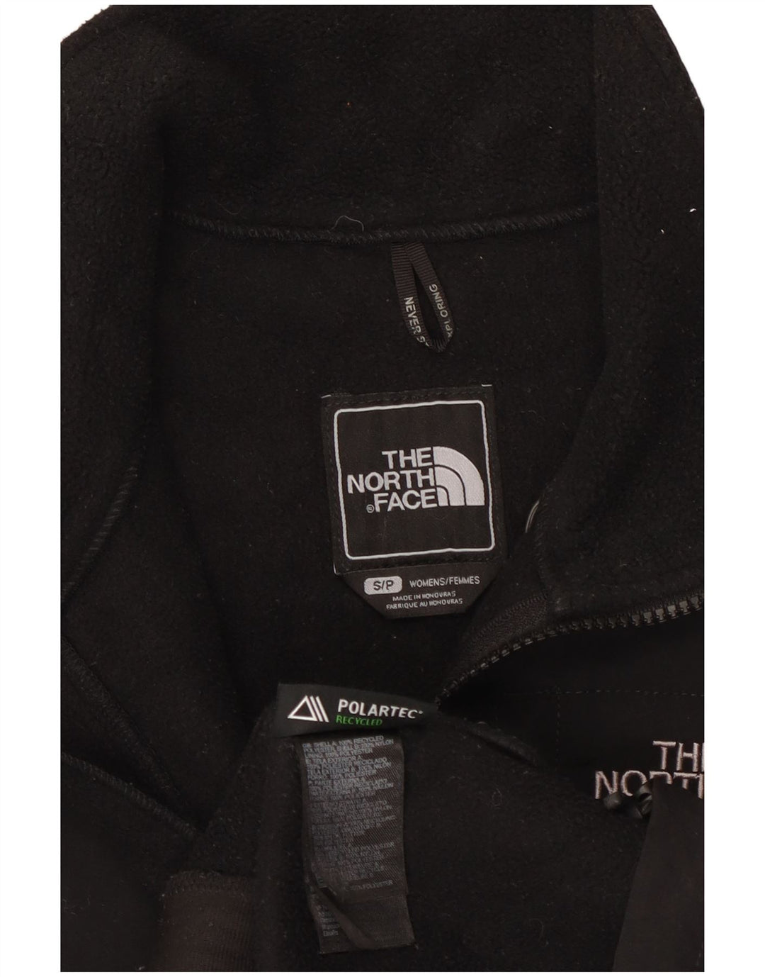 The North Face Damen Fleecejacke UK 10 Small Schwarz Polyester