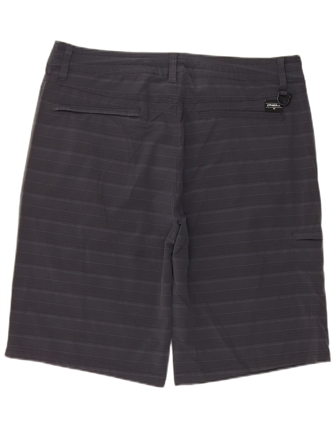 O'NEILL Herren-Cargo-Shorts W34, großes marineblau gestreiftes Polyester