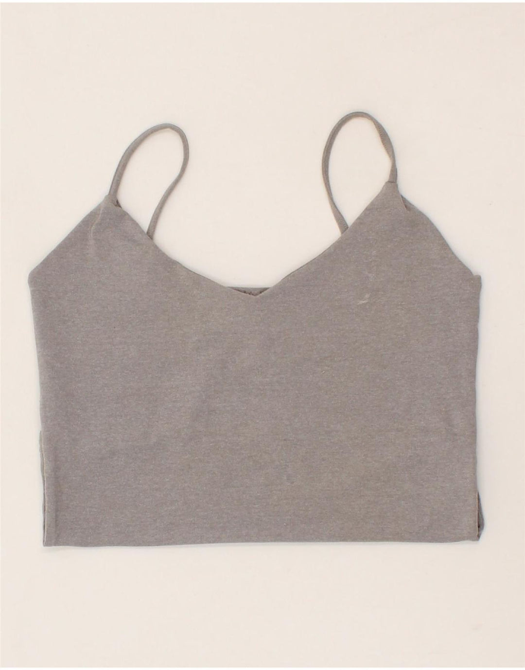 PUMA Womens Crop Cami Top UK 12 Medium Grey Vintage Puma and Second-Hand Puma from Messina Hembry 