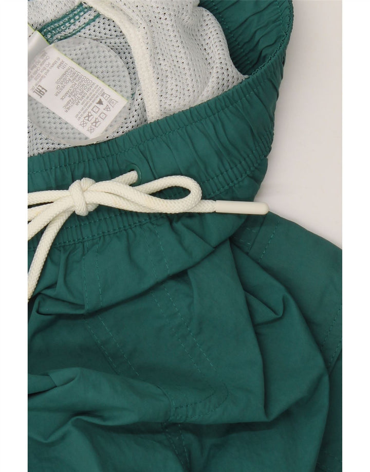 Marks & Spencer Herren Cargo-Badeshorts Mittelgrünes Polyamid