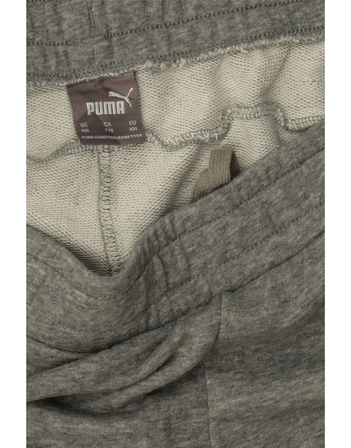 PUMA Mens Tracksuit Trousers Joggers 2XL  Grey Cotton Vintage Puma and Second-Hand Puma from Messina Hembry 
