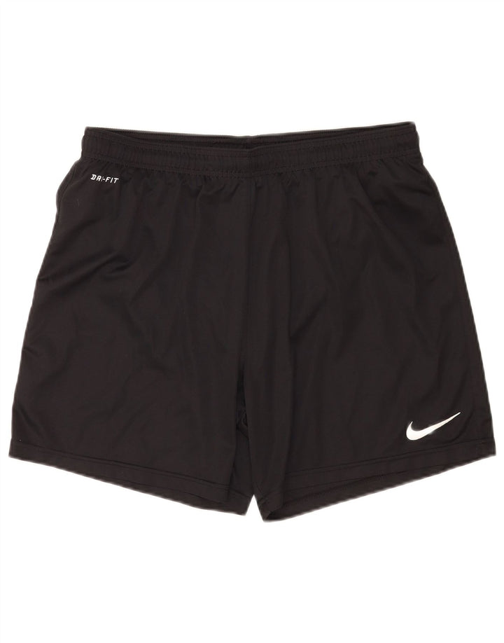 Nike Herren Dri Fit Sportshorts, groß, aus schwarzem Polyester