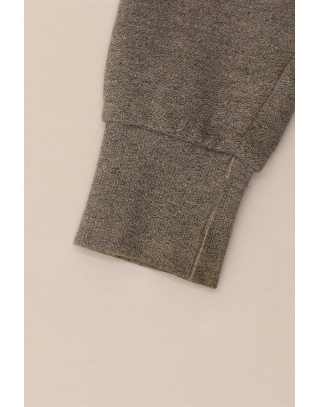Superdry Herren-Kapuzenpullover mit grafischem Reißverschluss, groß, aus grauer Baumwolle