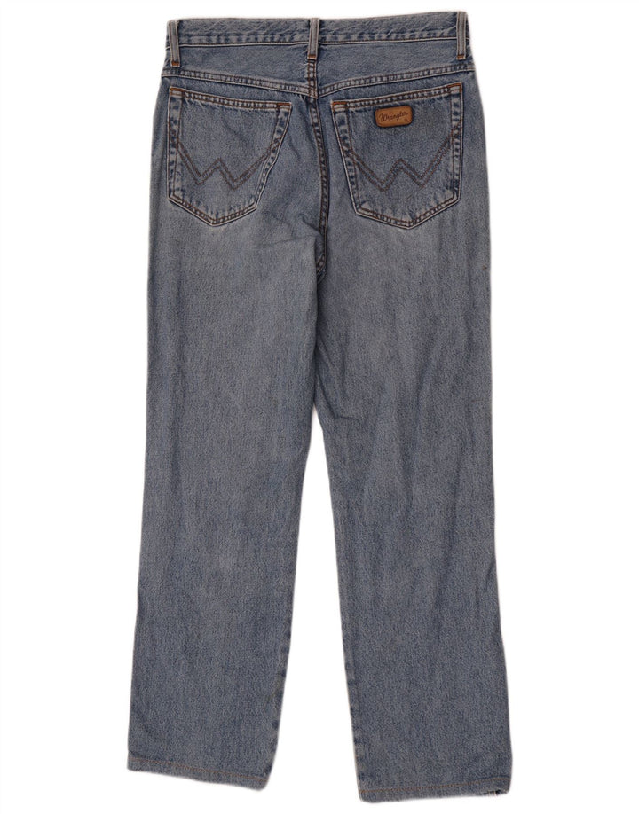 Wrangler Herren Texas Straight Jeans W31 L29 Blaue Baumwolle