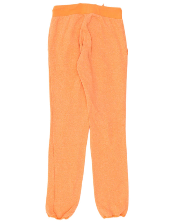 Adidas Damen-Trainingshose, Jogginghose, UK 8, Größe S, orange gefleckte Baumwolle