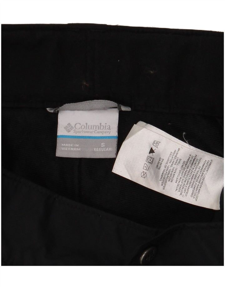 Columbia Damen Skihose UK 10 Small Schwarz Nylon