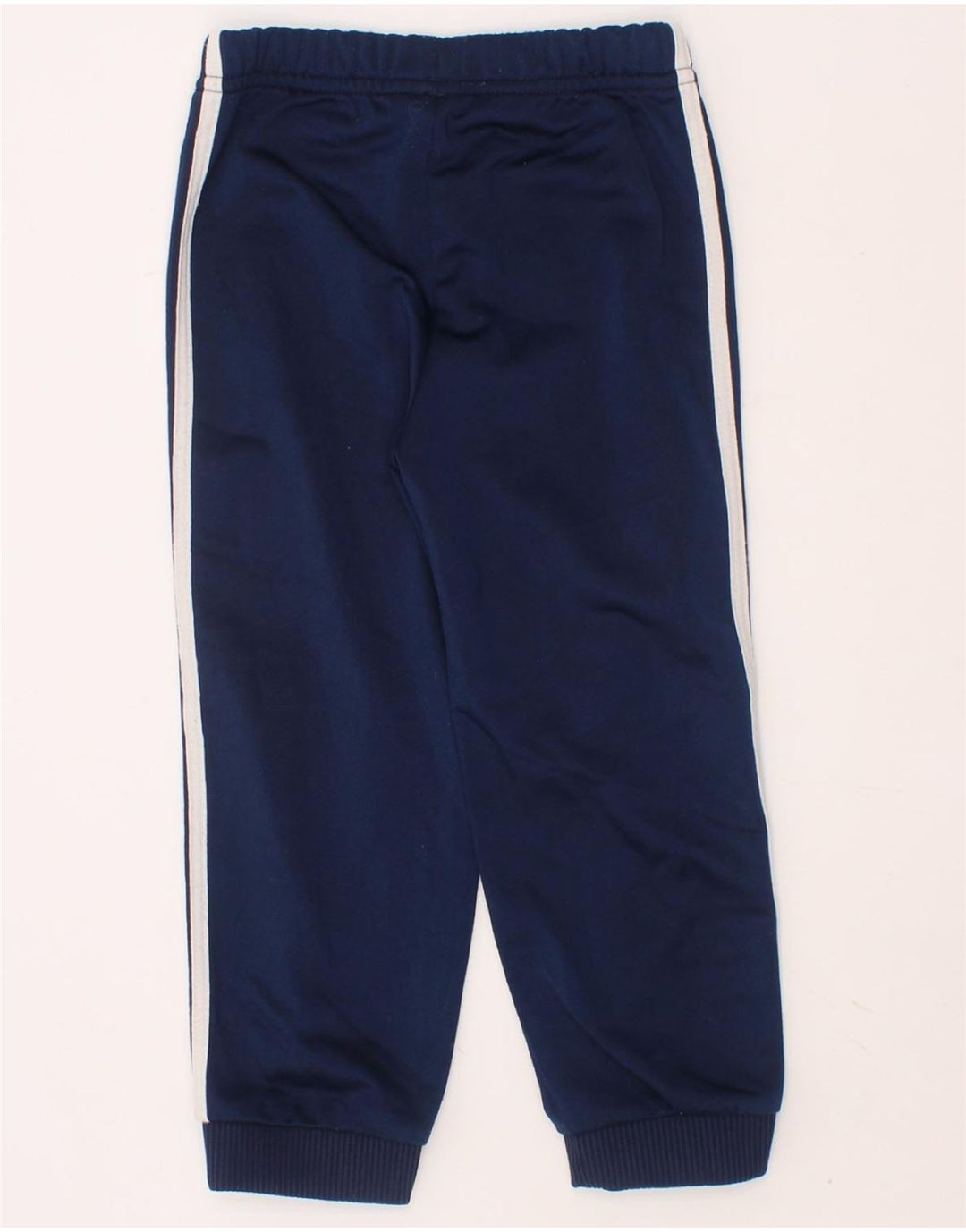 ADIDAS Boys Tracksuit Trousers Joggers 2-3 Years Navy Blue Polyester Vintage Adidas and Second-Hand Adidas from Messina Hembry 