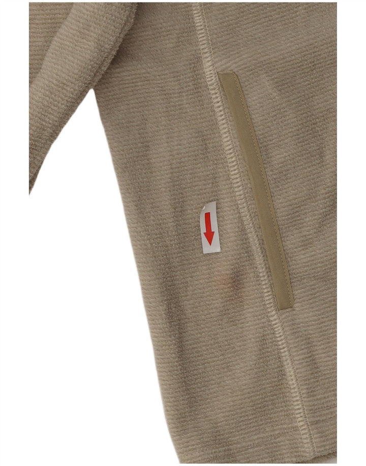 Jack Wolfskin Damen Fleecejacke UK 8/10 Small Beige Polyester