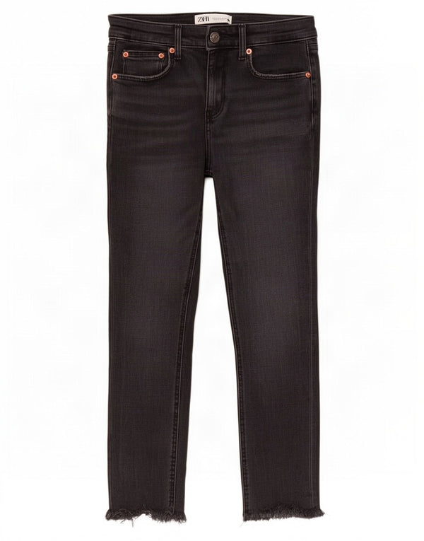 Zara Womens Slim Jeans EU 36 XS W26 L24 Black