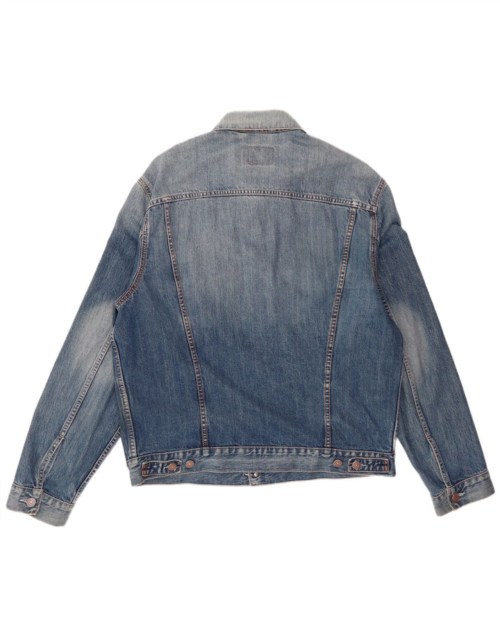 Levi's Herren 70550 Jeansjacke UK 40 Large Blau Baumwolle