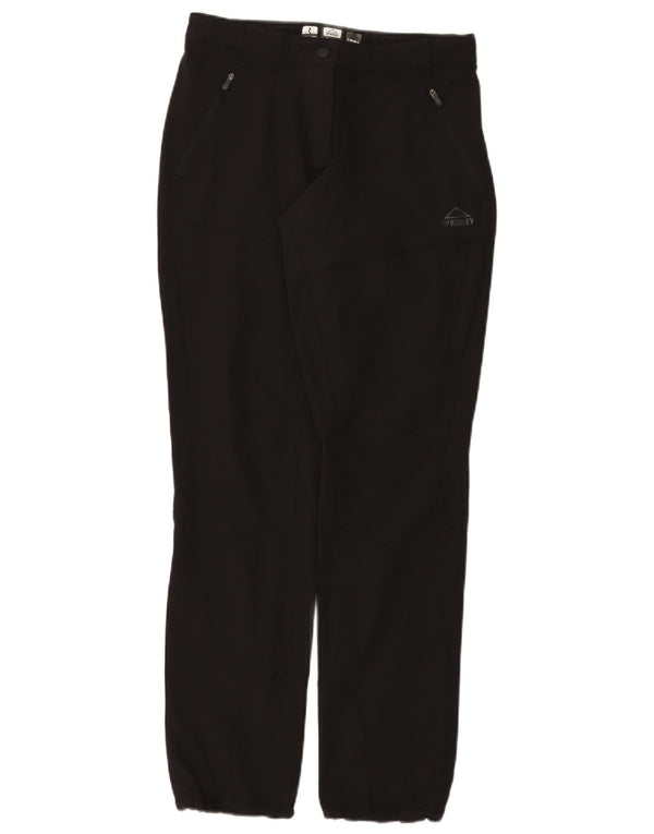 MC Kinley Gerade Chino-Hose für Damen, UK 10, Größe S, W28, L31, Schwarz