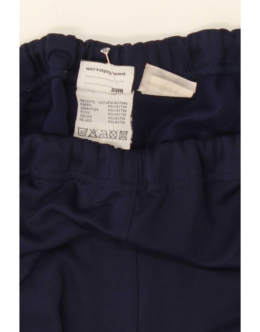 Diadora Herren-Trainingshose, Jogginghose, groß, marineblau, Polyester