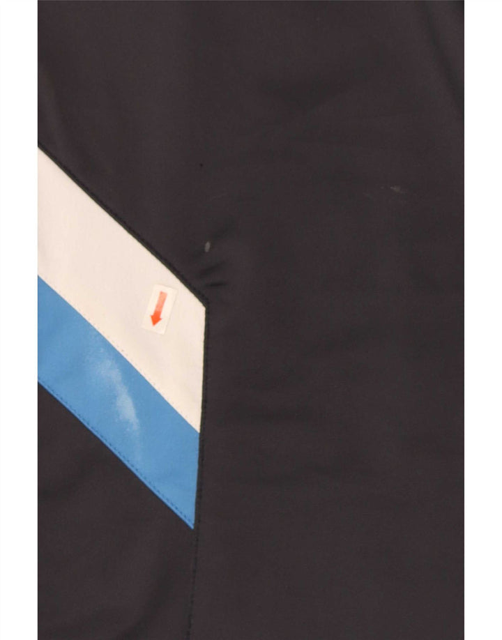 Kappa Herren-Trainingshose, Mittelschwarzes Farbblock-Polyester