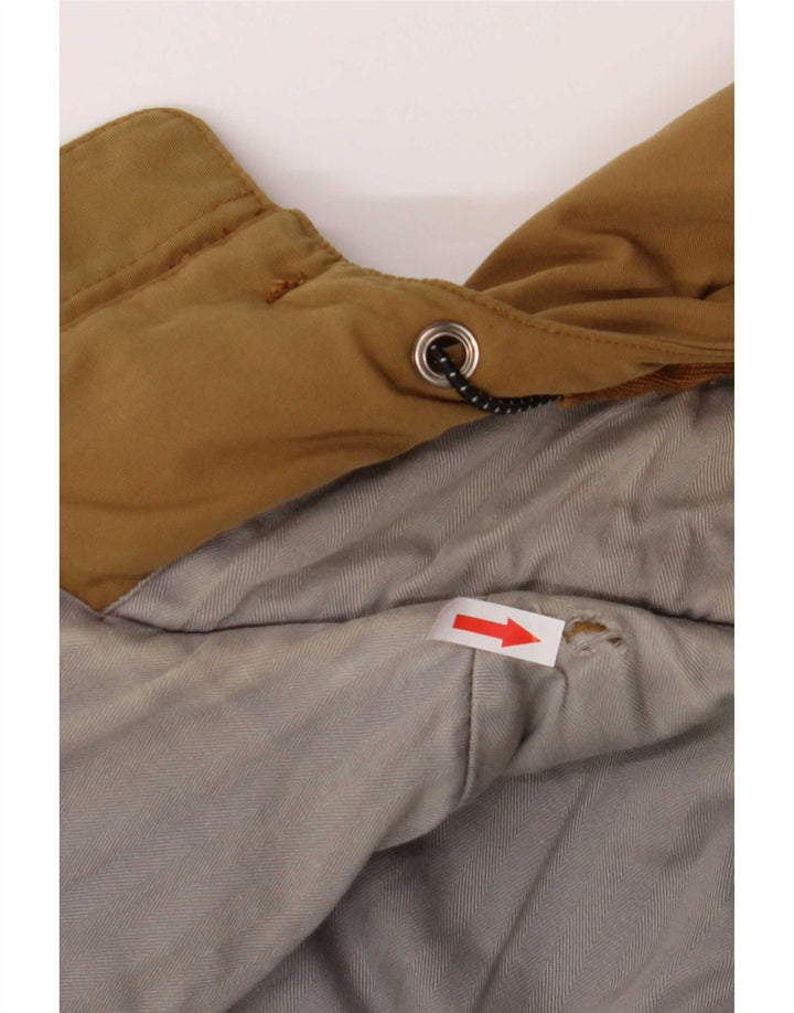 Murphy & Nye Wattierte Herrenjacke mit Kapuze, UK 42, XL, Beige