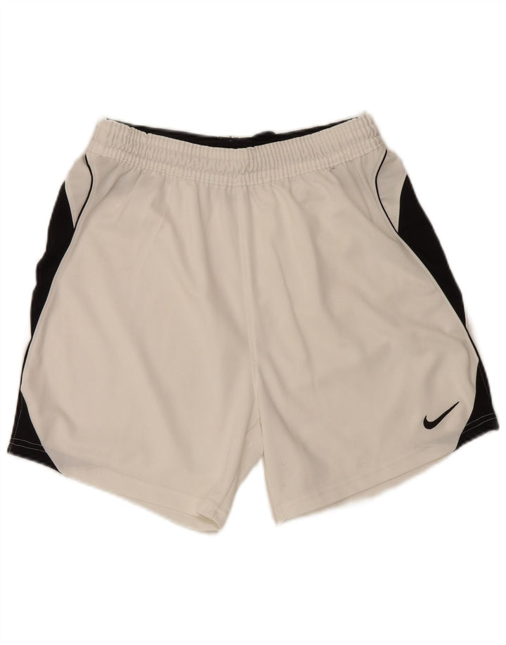 Nike Herren-Sportshorts, Mittelweiß, Farbblock