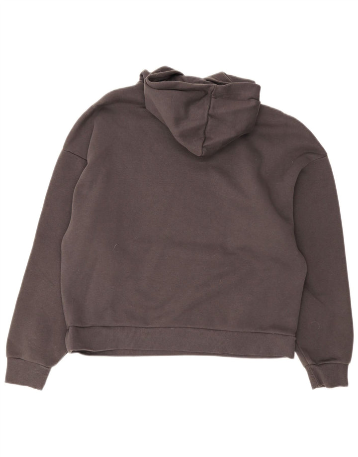 Puma Herren Kapuzenpullover, groß, graue Baumwolle