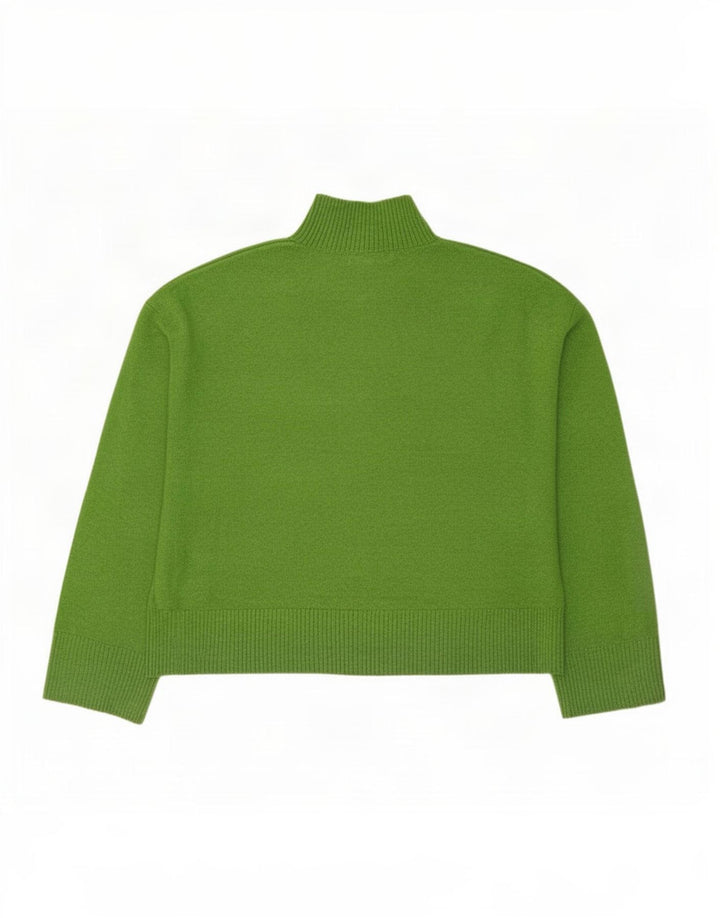 Marks & Spencer Rollkragenpullover für Damen, Gr. 14, Mittelgrün
